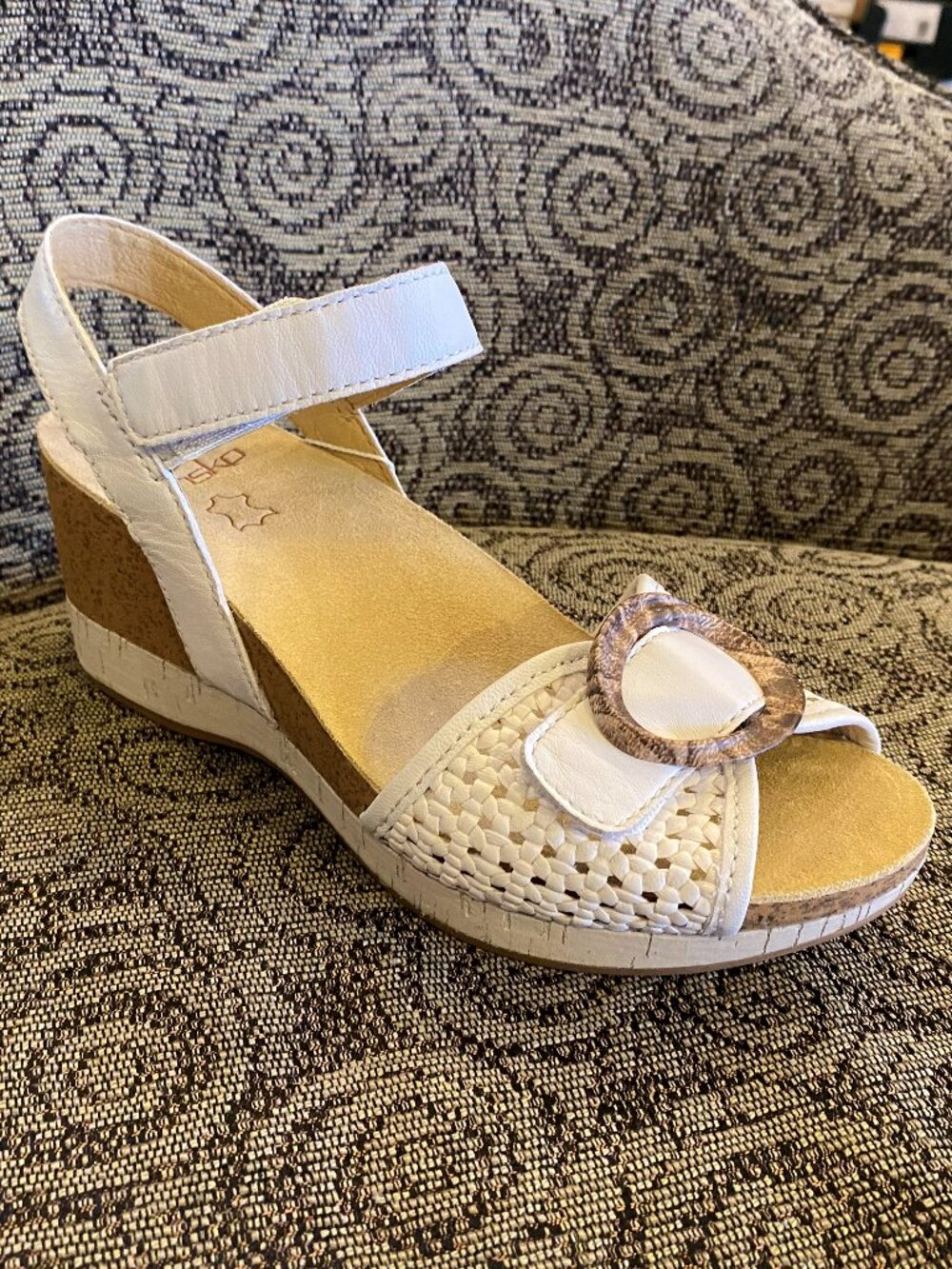 Dansko - Stella White Woven - Multiple Sizes (NEW W/ BOX)